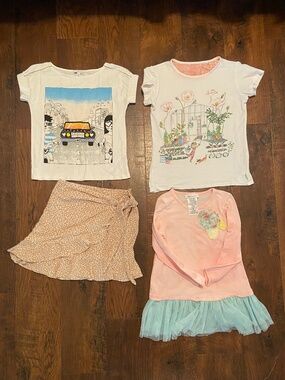 Little Marc Jacobs t-shirt, Oilily t-shirt, skirt, dress Sz 6-8 y o